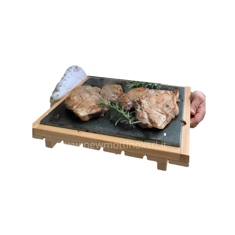 MOTTINOX PIETRA LAVICA CON SUPPORTO IN LEGNO - MD WebStore