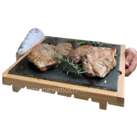 MOTTINOX PIETRA LAVICA CON SUPPORTO IN LEGNO - MD WebStore