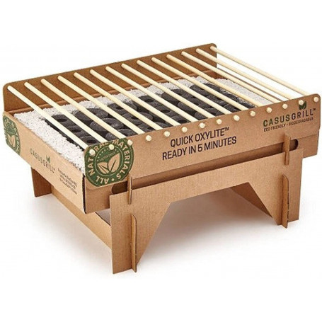 CASUSGRILL BARBECUE USA E GETTA PORTATILE ECOLOGICO - MD WebStore
