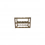 SCAFFALE 12 PORTABOTTIGLIE IN LEGNO - MD WebStore