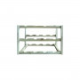 SCAFFALE 12 PORTABOTTIGLIE IN LEGNO - MD WebStore